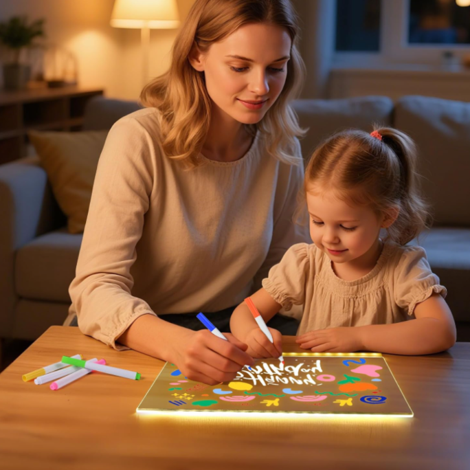 GlowSketch - tablica która rozświetli każde wnętrze